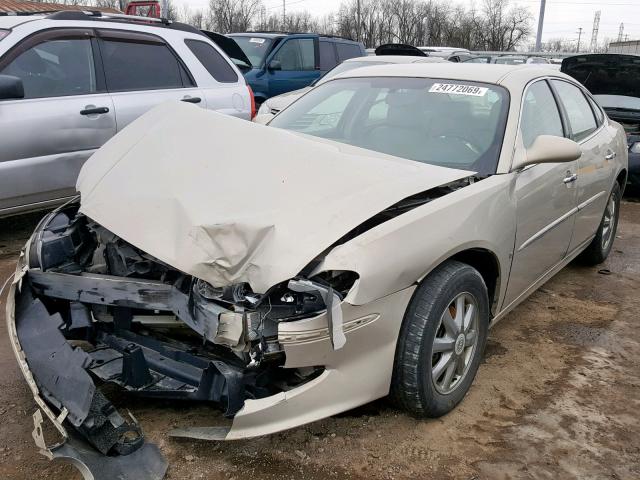 2G4WD582181313233 - 2008 BUICK LACROSSE C TAN photo 2