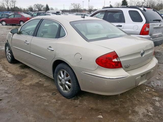 2G4WD582181313233 - 2008 BUICK LACROSSE C TAN photo 3