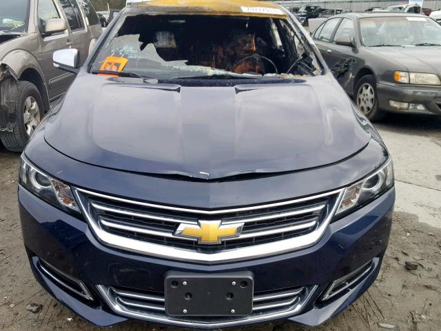 2G1145S30H9163920 - 2017 CHEVROLET IMPALA PRE BLUE photo 9