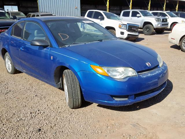 1G8AN12F23Z206248 - 2003 SATURN ION LEVEL BLUE photo 1