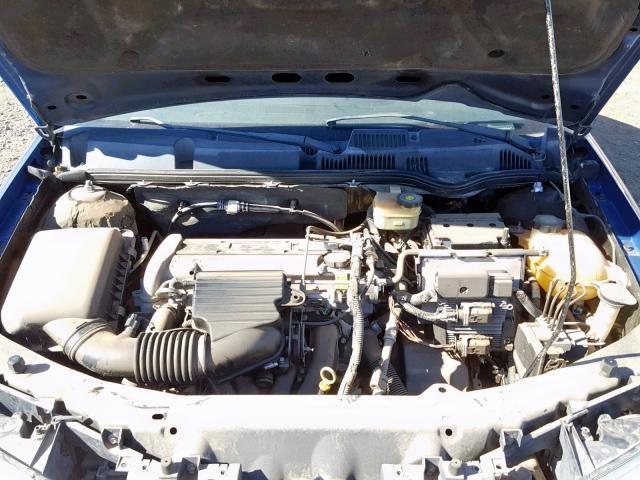1G8AN12F23Z206248 - 2003 SATURN ION LEVEL BLUE photo 7