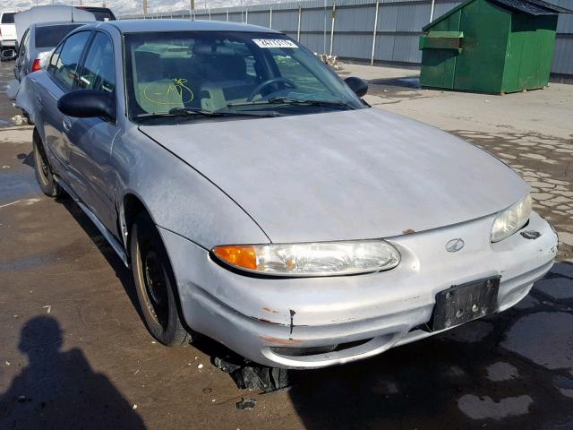 1G3NK52TXYC315760 - 2000 OLDSMOBILE ALERO GX GRAY photo 1