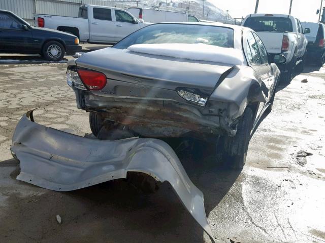 1G3NK52TXYC315760 - 2000 OLDSMOBILE ALERO GX GRAY photo 4