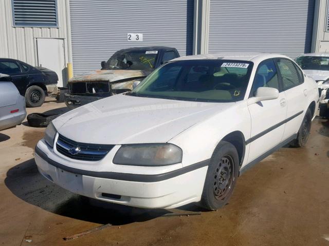 2G1WF52E029364578 - 2002 CHEVROLET IMPALA WHITE photo 2