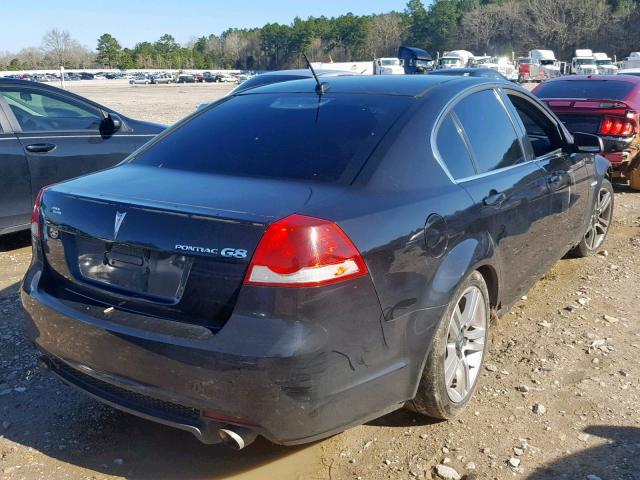 6G2ER57788L128810 - 2008 PONTIAC G8 BLACK photo 4