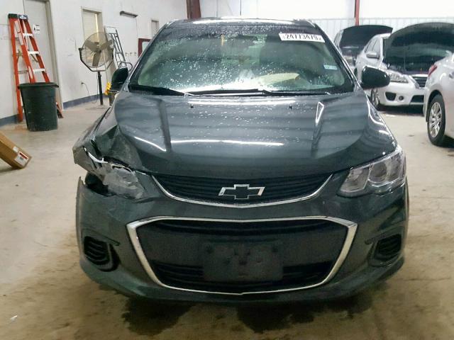 1G1JB5SH1H4146094 - 2017 CHEVROLET SONIC LS 石墨色 照片 9