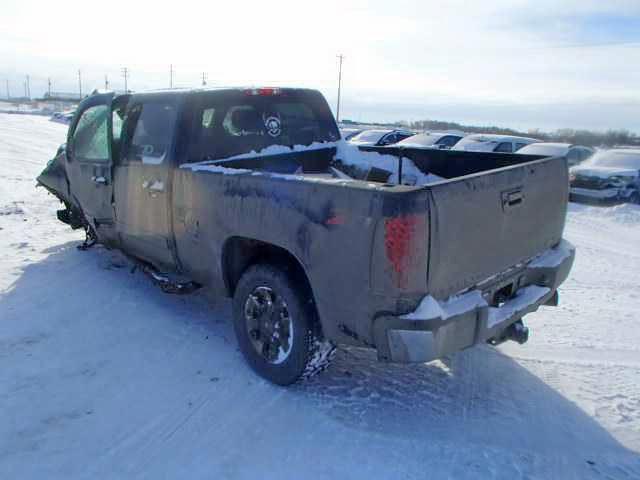 1GT424C81EF183904 - 2014 GMC SIERRA K35 BLACK photo 3