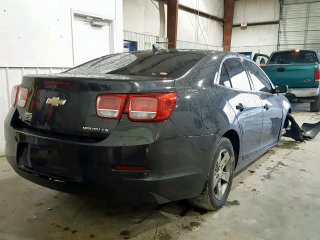 1G11B5SL6FF150583 - 2015 CHEVROLET MALIBU LS BLACK photo 4