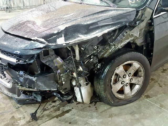 1G11B5SL6FF150583 - 2015 CHEVROLET MALIBU LS BLACK photo 9