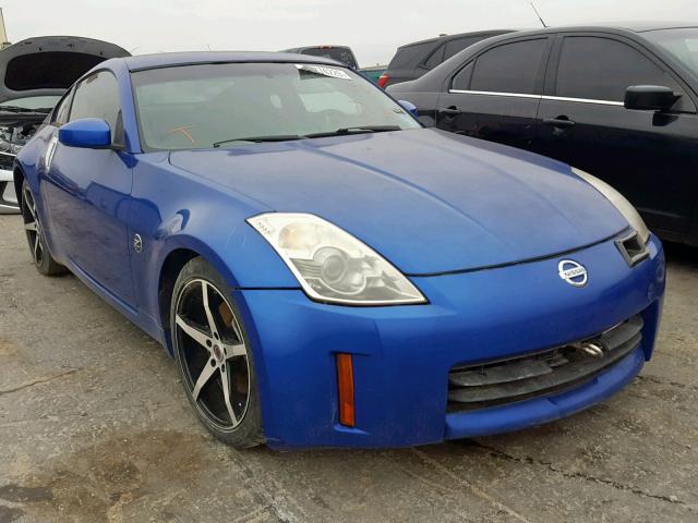 JN1AZ34E06M351576 - 2006 NISSAN 350Z COUPE BLUE photo 1