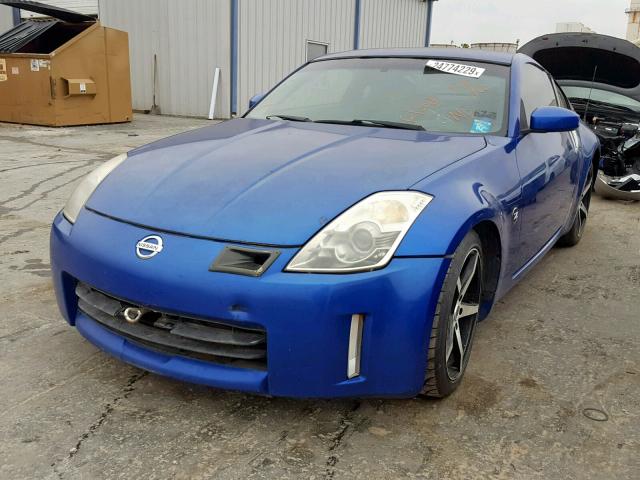 JN1AZ34E06M351576 - 2006 NISSAN 350Z COUPE BLUE photo 2