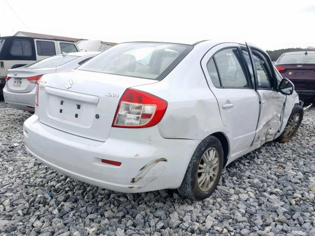 JS2YC5A36D6100872 - 2013 SUZUKI SX4 LE WHITE photo 4