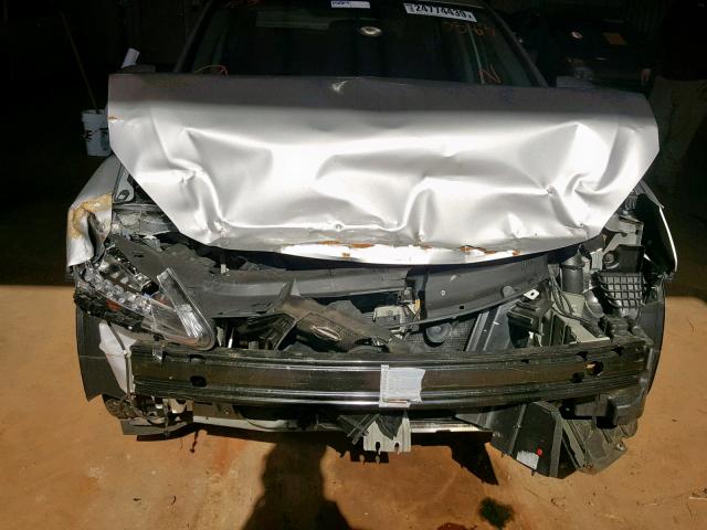 3N1AB7AP9DL770583 - 2013 NISSAN SENTRA S SILVER photo 9