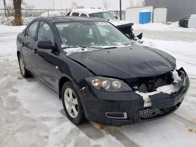 JM1BK32F981799661 - 2008 MAZDA 3 I BLACK photo 1