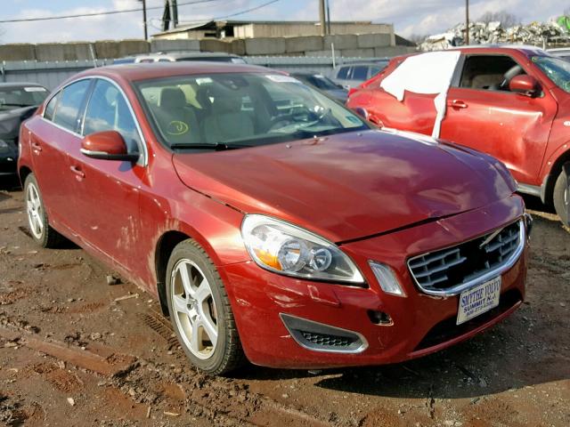 YV1622FS7C2124035 - 2012 VOLVO S60 T5 RED photo 1