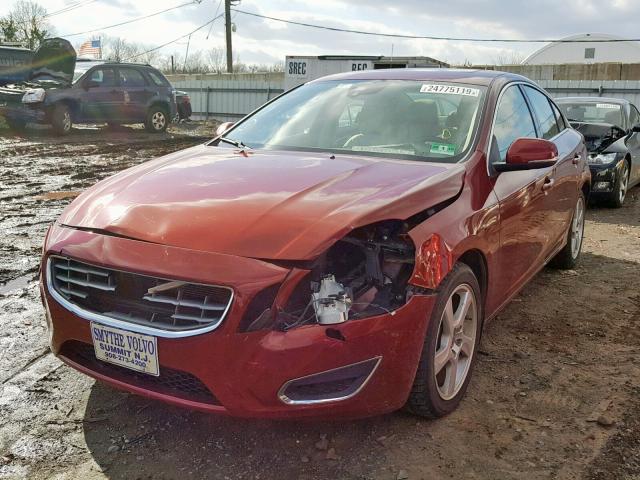 YV1622FS7C2124035 - 2012 VOLVO S60 T5 RED photo 2