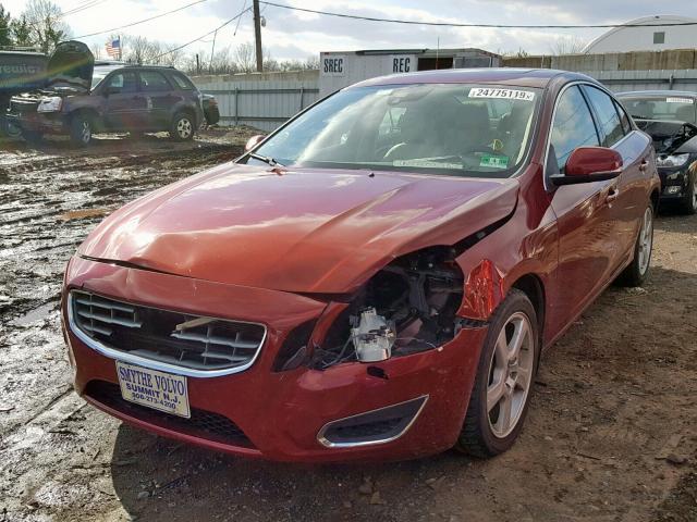 YV1622FS7C2124035 - 2012 VOLVO S60 T5 RED photo 9