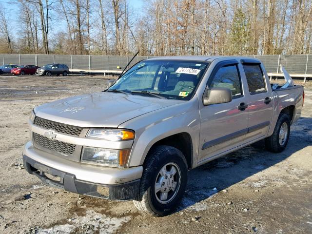 1GCCS138X68243985 - 2006 CHEVROLET COLORADO TAN photo 2