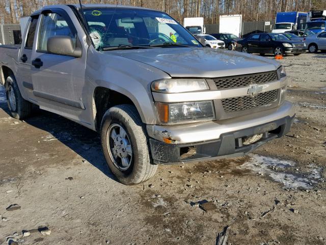 1GCCS138X68243985 - 2006 CHEVROLET COLORADO TAN photo 9