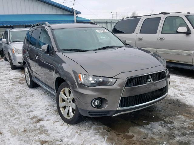 JA4JS4AX9AZ007375 - 2010 MITSUBISHI OUTLANDER GRAY photo 1