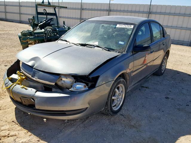 1G8AJ52F64Z215295 - 2004 SATURN ION LEVEL GRAY photo 2