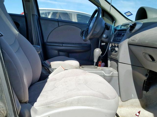 1G8AJ52F64Z215295 - 2004 SATURN ION LEVEL GRAY photo 5