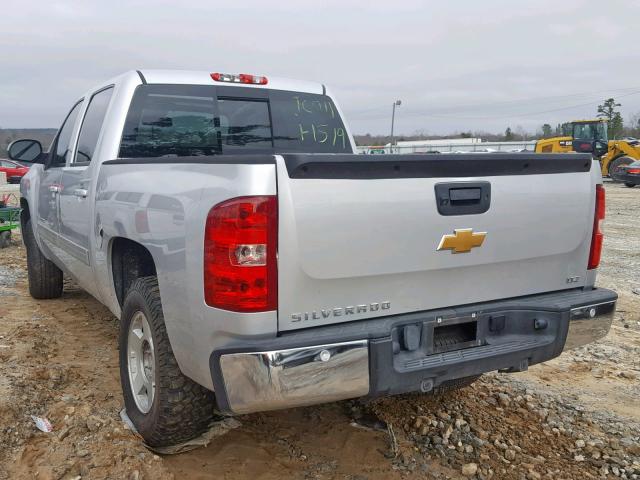 3GCPCTE03CG305749 - 2012 CHEVROLET SILVERADO SILVER photo 3