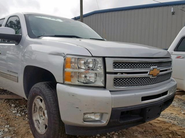 3GCPCTE03CG305749 - 2012 CHEVROLET SILVERADO SILVER photo 9