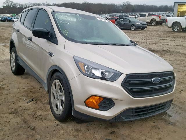 1FMCU0F78JUB79884 - 2018 FORD ESCAPE S TAN photo 1