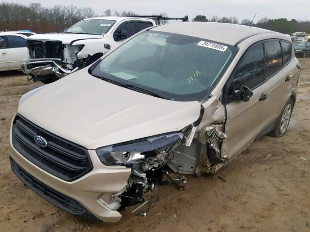 1FMCU0F78JUB79884 - 2018 FORD ESCAPE S TAN photo 2