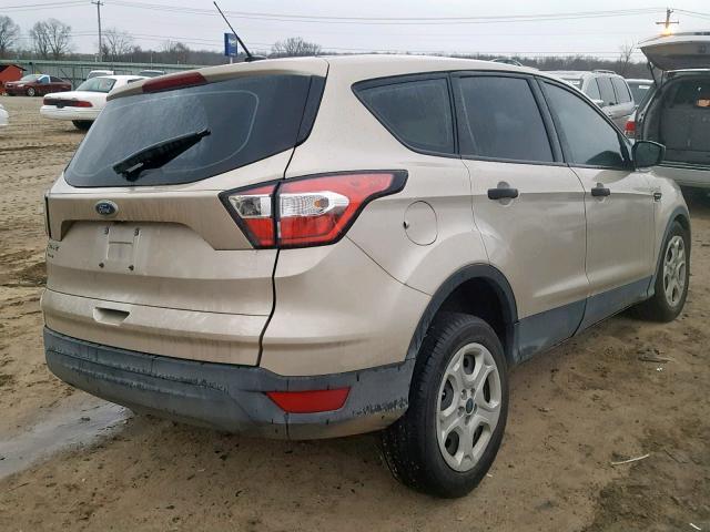 1FMCU0F78JUB79884 - 2018 FORD ESCAPE S TAN photo 4