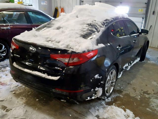 5XXGR4A6XDG232320 - 2013 KIA OPTIMA SX BLACK photo 4