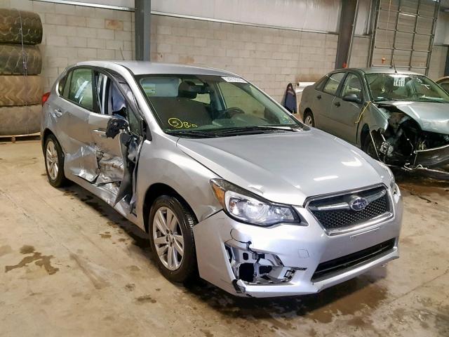 JF1GPAC67FH271279 - 2015 SUBARU IMPREZA PR SILVER photo 1