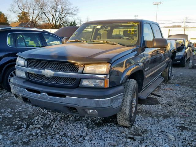 1GCGK23U04F192381 - 2004 CHEVROLET SILVERADO CHARCOAL photo 2