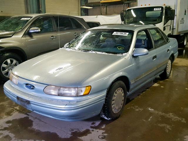 1FACP52U5PG169458 - 1993 FORD TAURUS GL BLUE photo 2