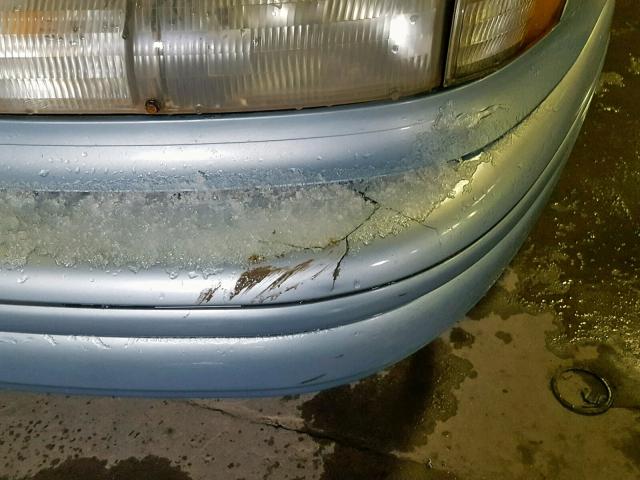 1FACP52U5PG169458 - 1993 FORD TAURUS GL BLUE photo 9