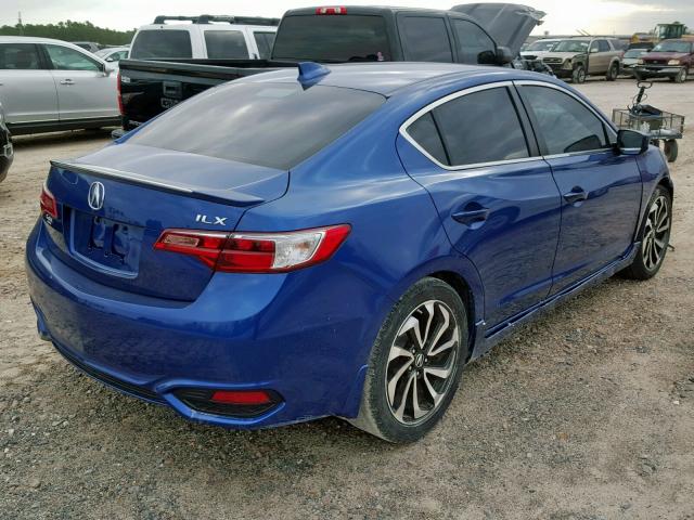 19UDE2F85HA008713 - 2017 ACURA ILX PREMIU BLUE photo 4