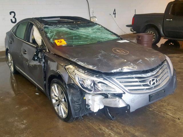 KMHFH4JG9DA323416 - 2013 HYUNDAI AZERA GLS SILVER photo 1