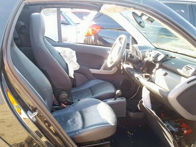 WMEEK31X99K222343 - 2009 SMART FORTWO PAS 黑色 照片 5
