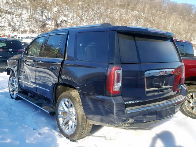 1GKS2CKJ3HR245736 - 2017 GMC YUKON DENA BLUE photo 3