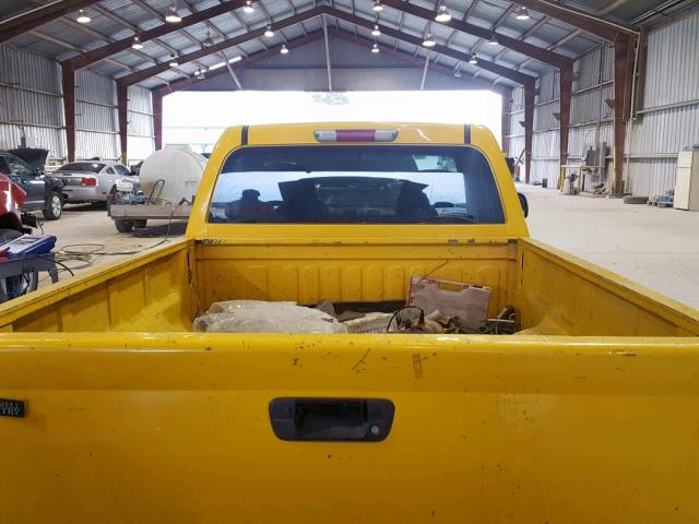 1GCCS149078194420 - 2007 CHEVROLET COLORADO YELLOW photo 6