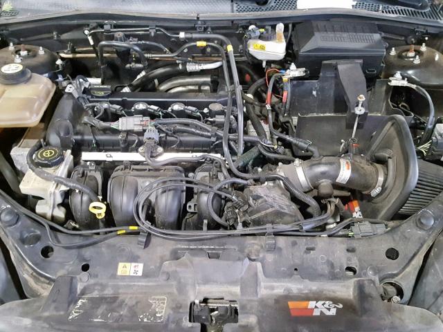 1FAFP34N97W107946 - 2007 FORD FOCUS ZX4 BLACK photo 7