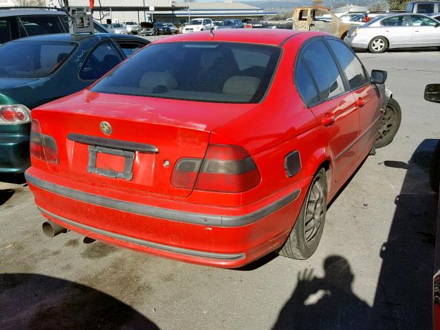 WBAAM3336XFP56663 - 1999 BMW 323I AUTOM RED photo 4
