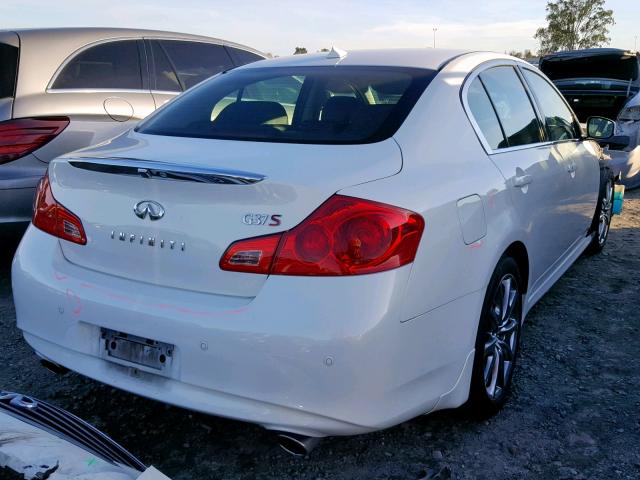 JN1CV6AP4CM934482 - 2012 INFINITI G37 BASE WHITE photo 4