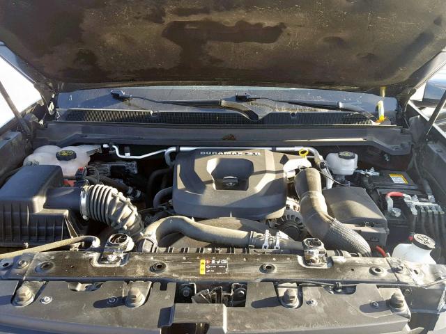 1GCPTCE1XG1394460 - 2016 CHEVROLET COLORADO L BLACK photo 7