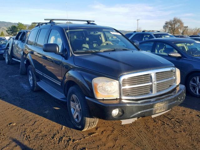 1D4HB58D64F216250 - 2004 DODGE DURANGO LI BLACK photo 1