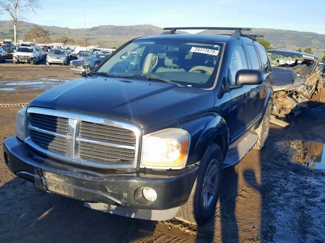 1D4HB58D64F216250 - 2004 DODGE DURANGO LI BLACK photo 2