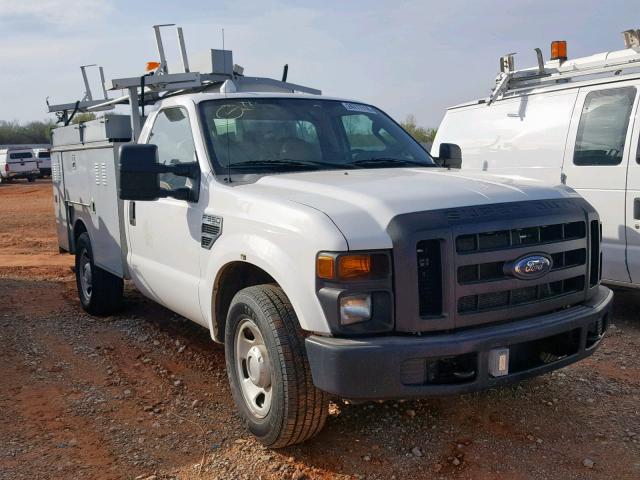 1FDSF30588EC23191 - 2008 FORD F350 SRW S WHITE photo 1