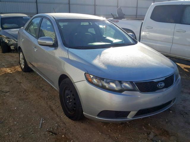 KNAFU4A25C5551437 - 2012 KIA FORTE EX SILVER photo 1