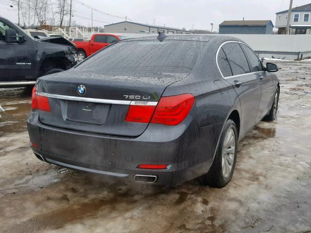 WBAKC8C55BC433334 - 2011 BMW 750 CHARCOAL photo 4